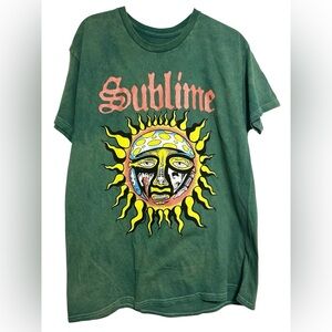 Green Sublime Graphic T-Shirt